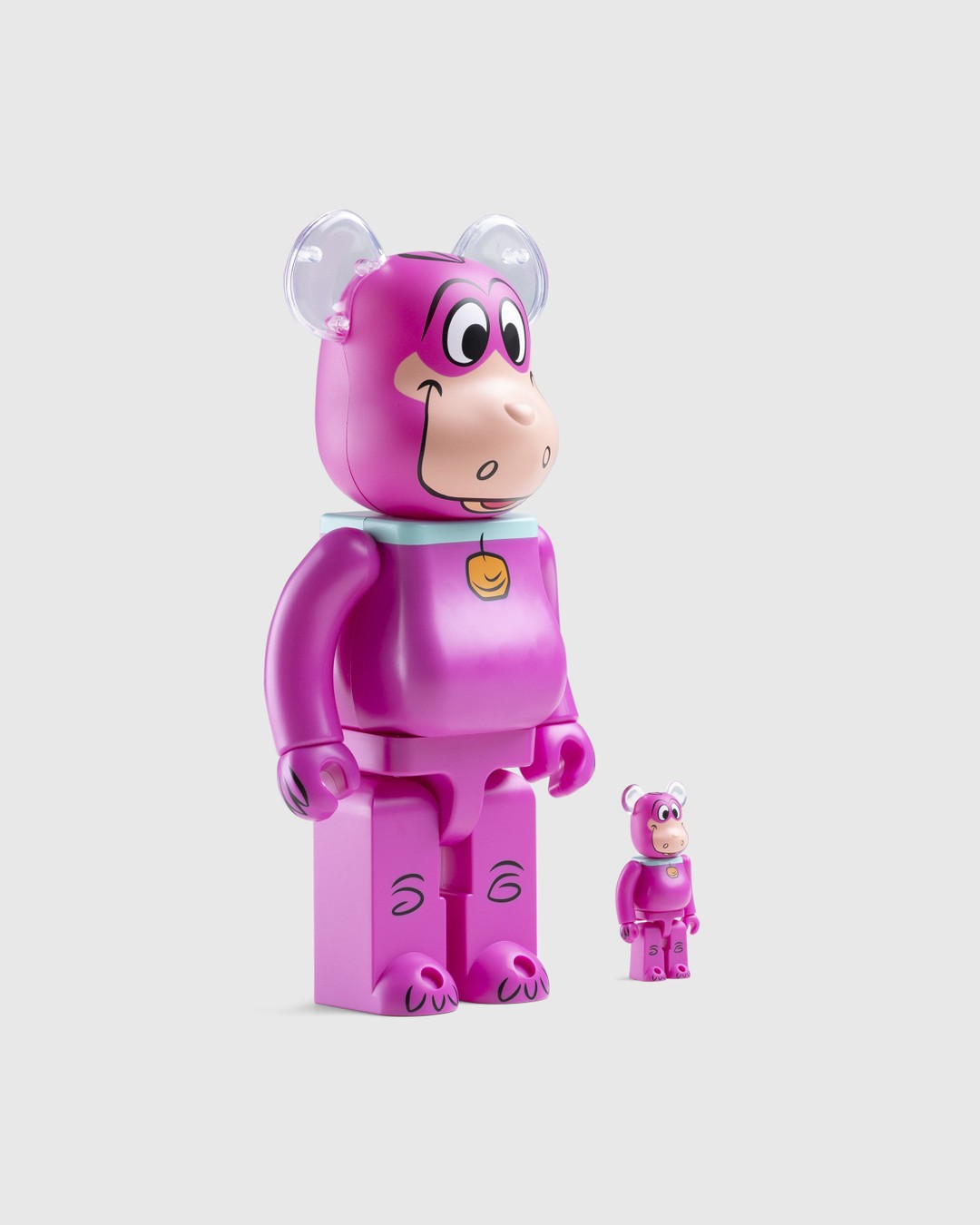 Medicom – Be@rbrick Dino 100% and 400% Set Pink - Toys - Pink - Image 3