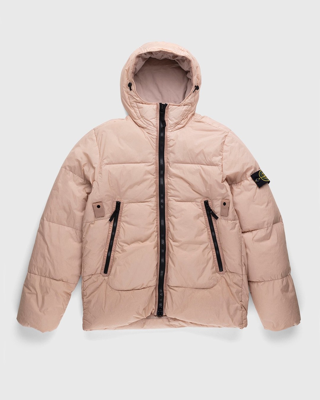 Stone Island – Real Down Jacket Rustic Rose - Down Jackets - Pink - Image 1