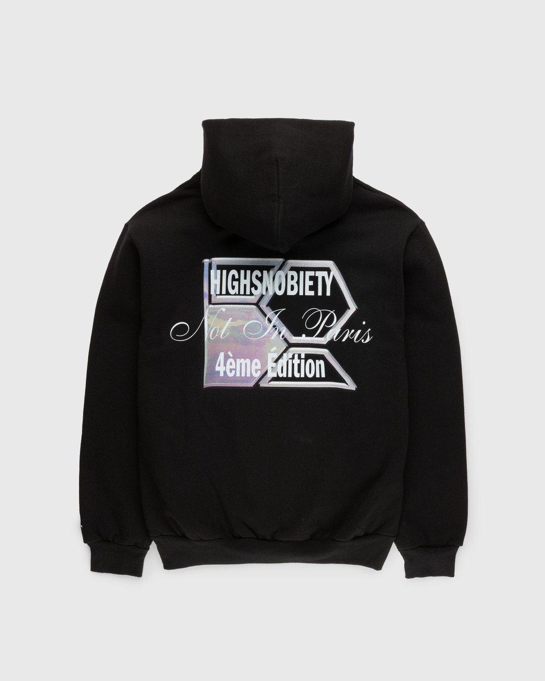 Bstroy x Highsnobiety – Not In Paris 4 Flower Hoodie Black - Sweats - Black - Image 2