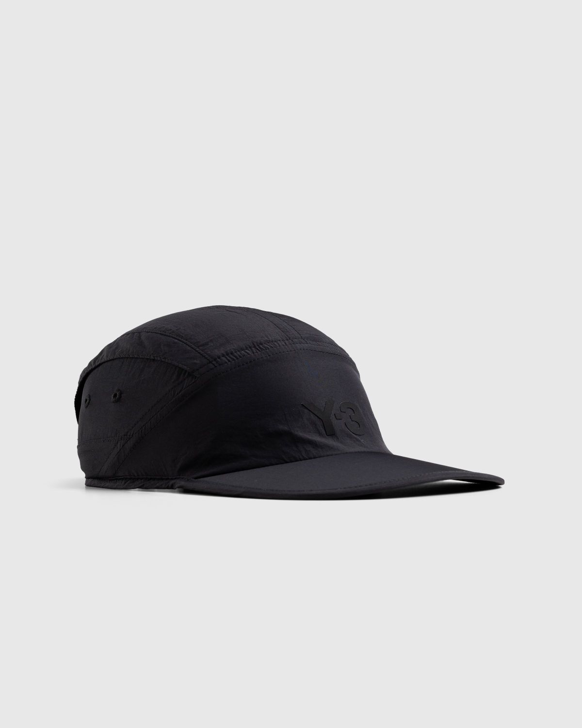 Y-3 – Running Cap - Hats - Black - Image 1