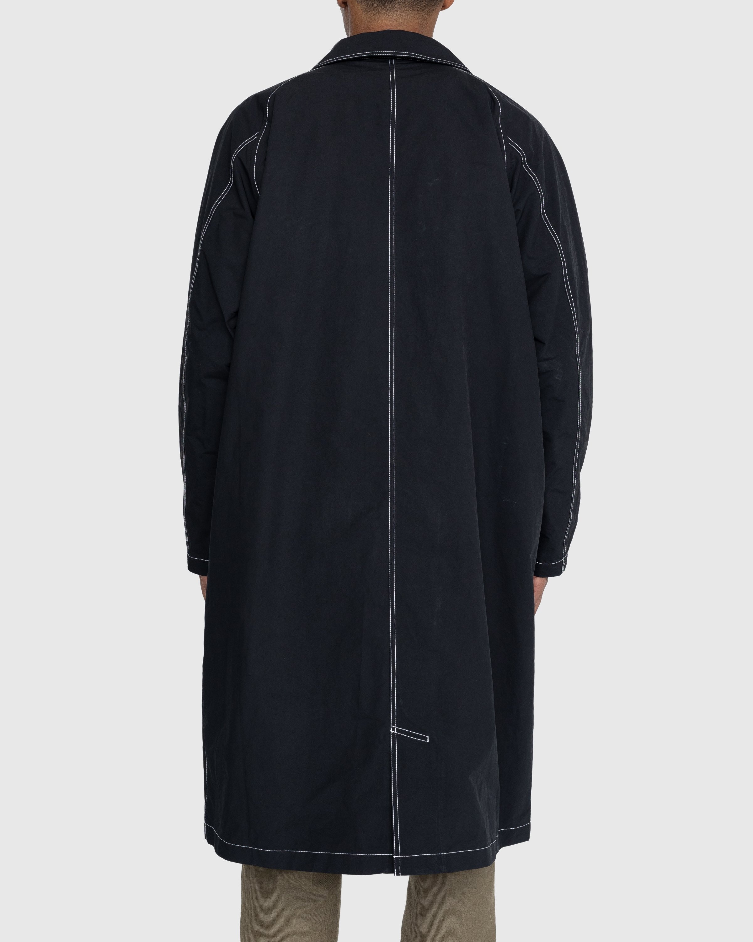 Highsnobiety – Contrast Mac Jacket Black - Outerwear - Beige - Image 4