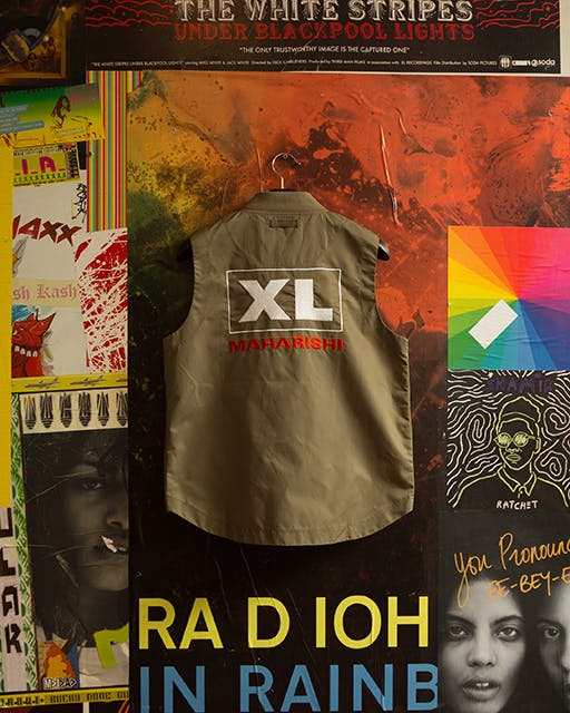 MAHARISHI × XL RECORDINGS FLIGHT JACKET