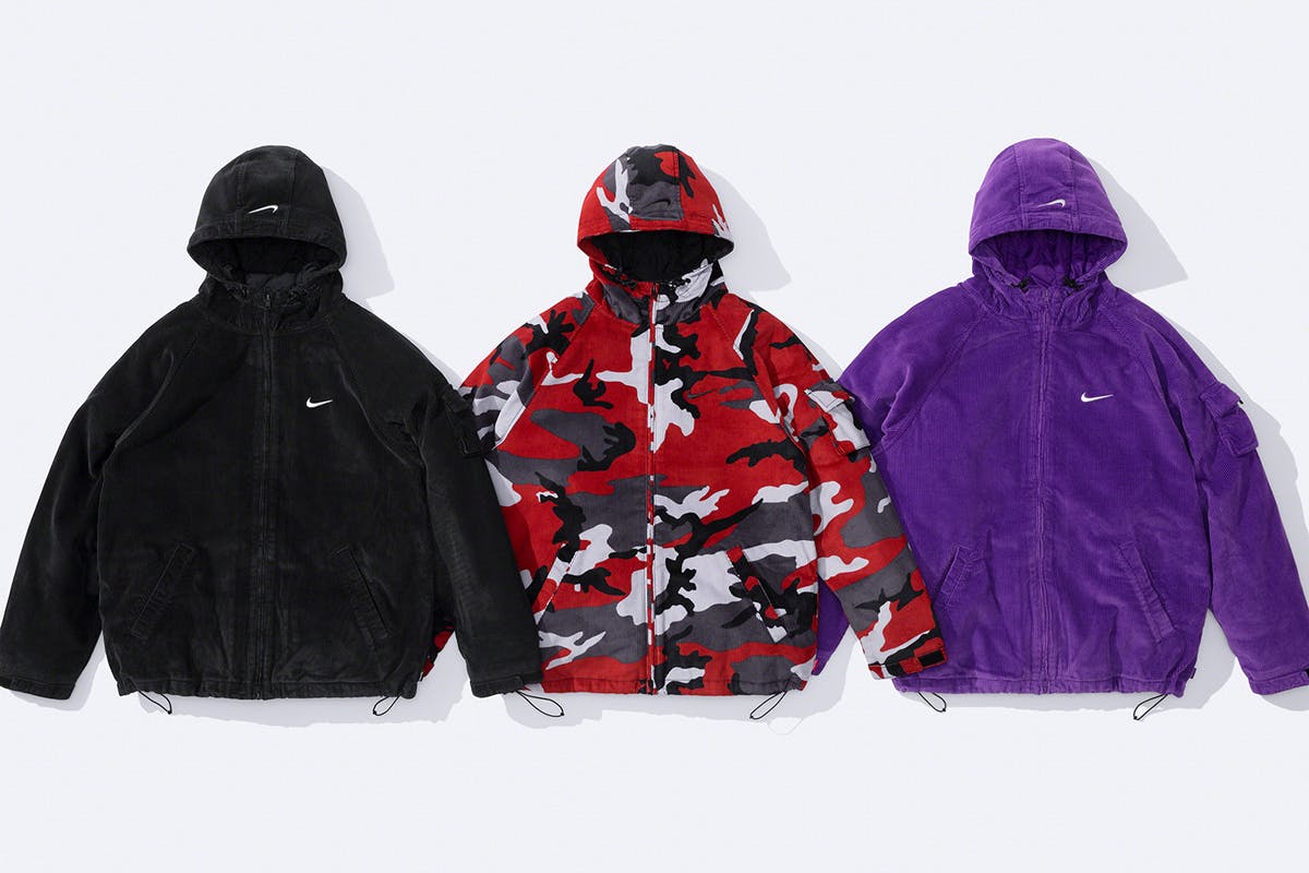 Supreme x Nike SS22 Collab Jackets, Pants: Release Date