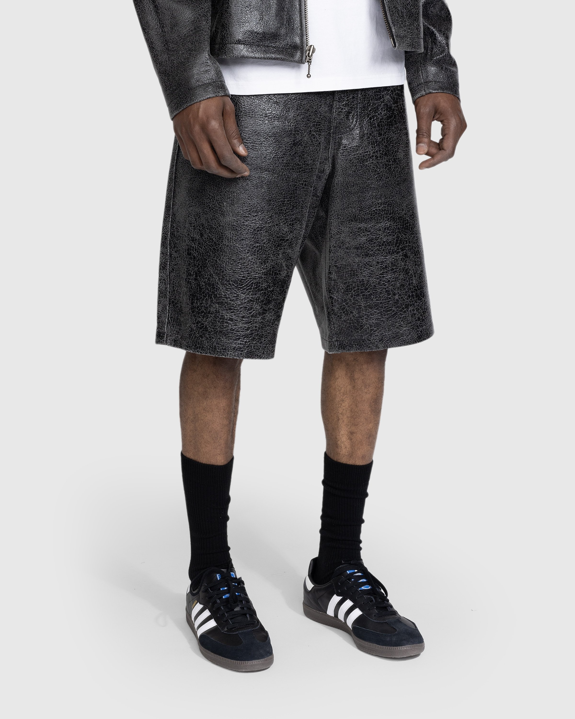 Guess leather shop shorts