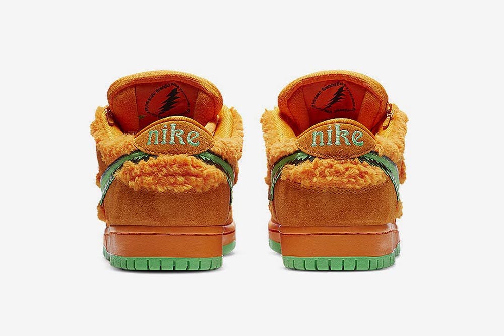 Grateful Dead x Nike SB Dunk Low orange