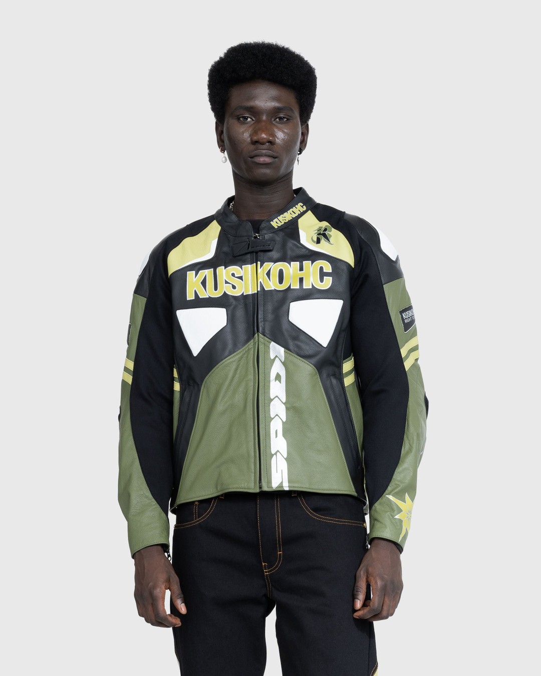 KUSIKOHC Spidi Rider Jacket Black Dark Green Highsnobiety Shop