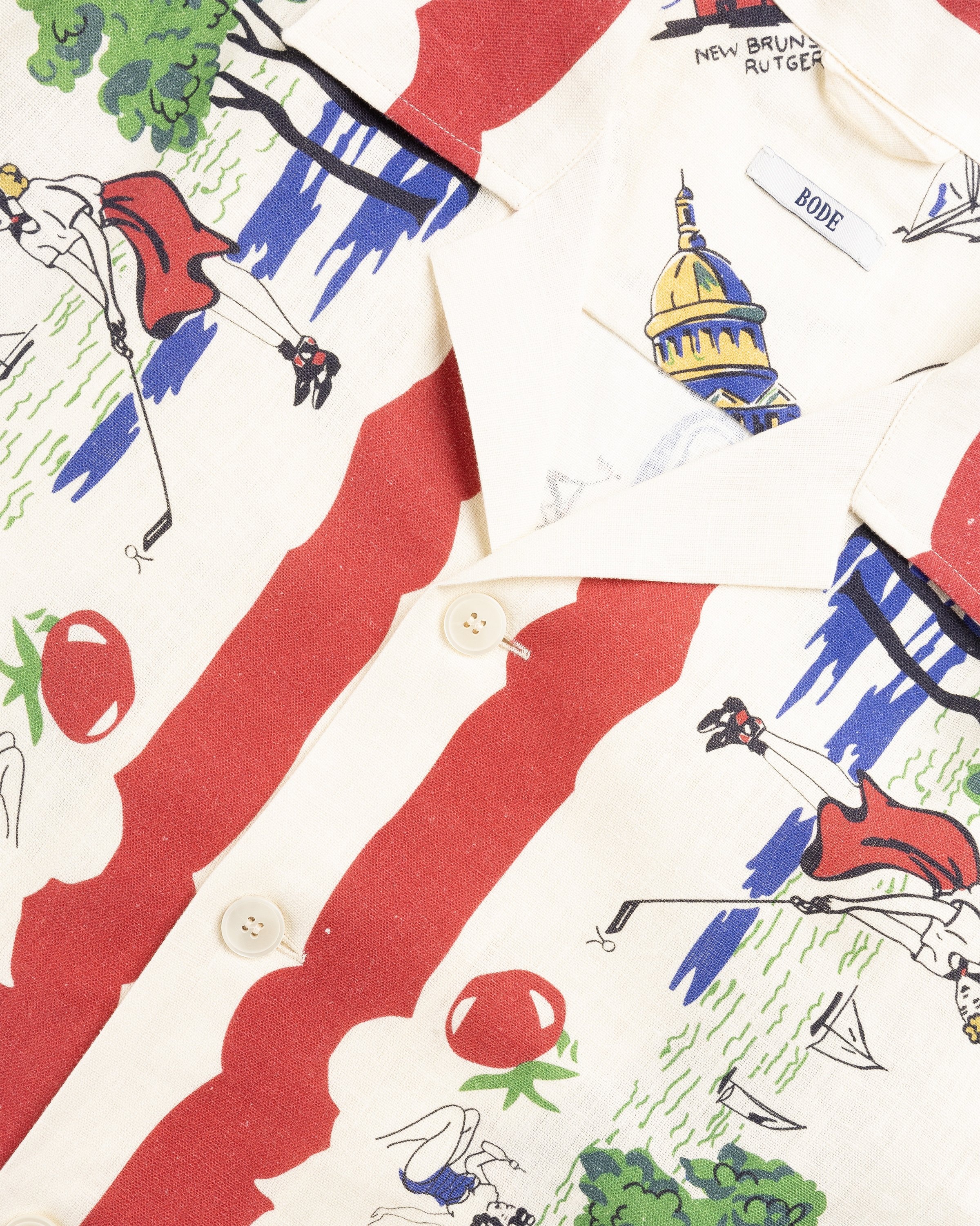 Bode – Garden State Longsleeve Shirt Multi - Shirts - Multi - Image 6