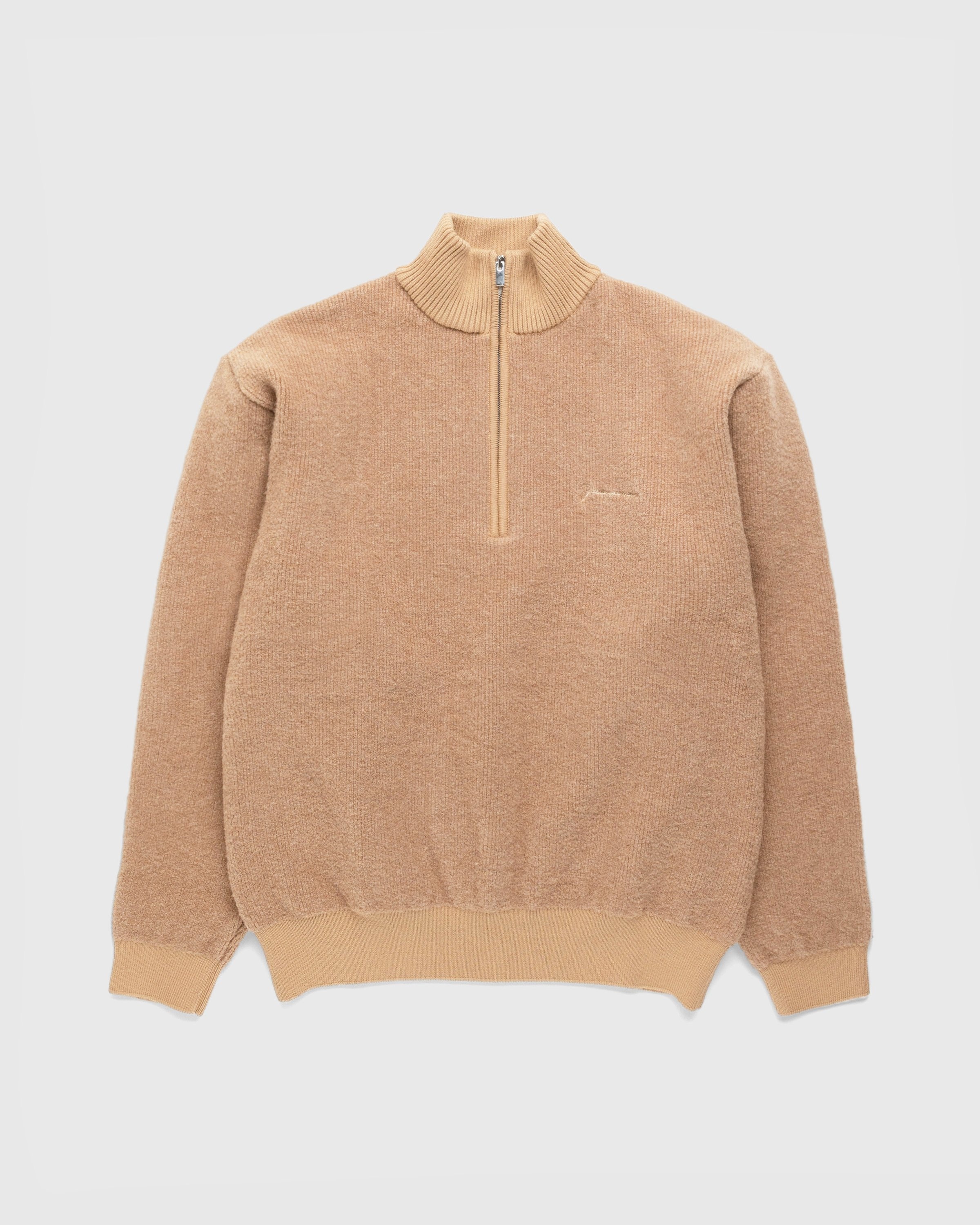 JACQUEMUS – La Maille Berger Beige - Knitwear - Beige - Image 1