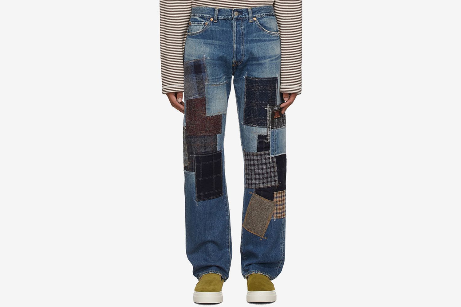Levi's Patchwork Jeans