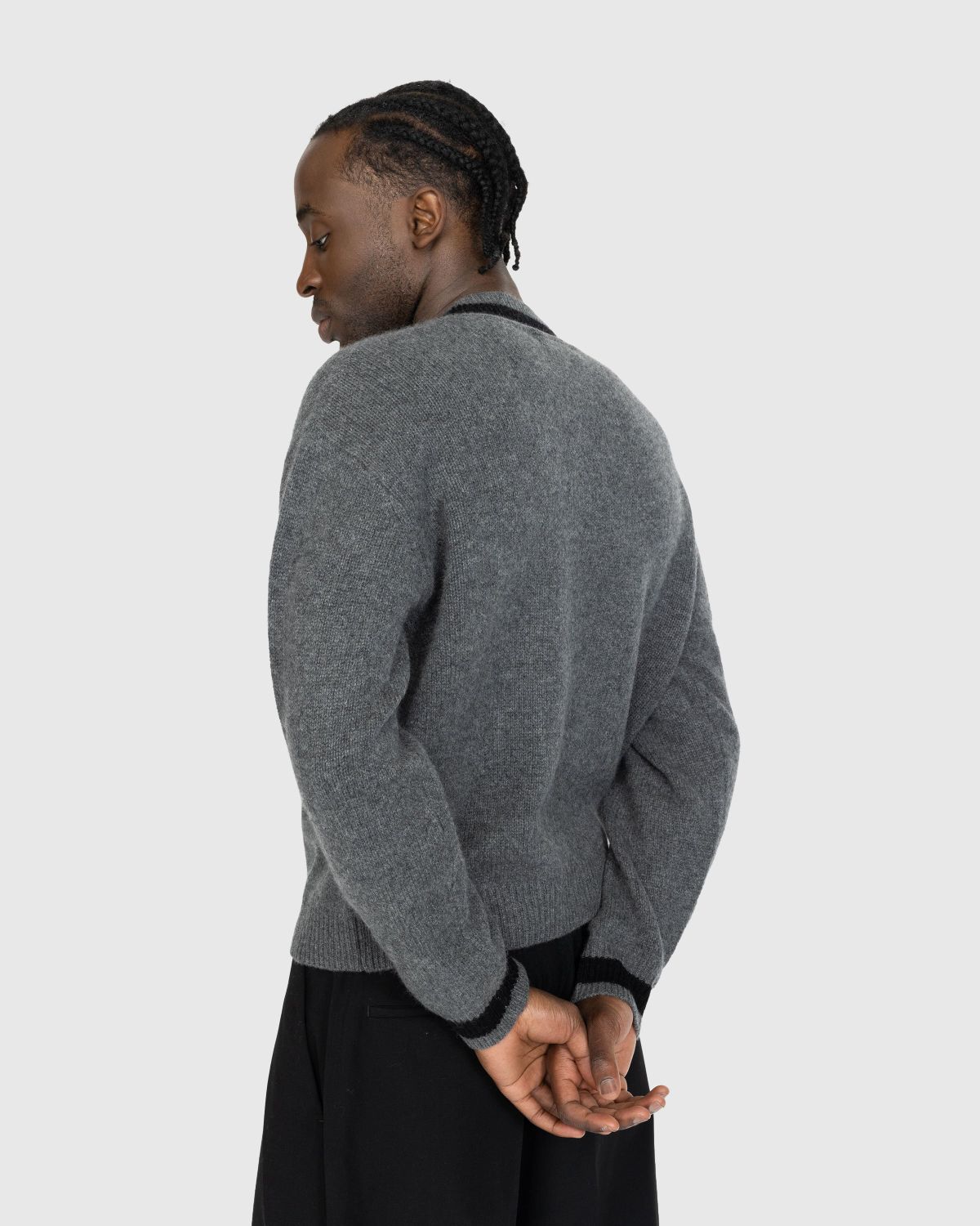 THAMES MMXX. – P.G. Knit Cashmere Grey - Knitwear - Grey - Image 3