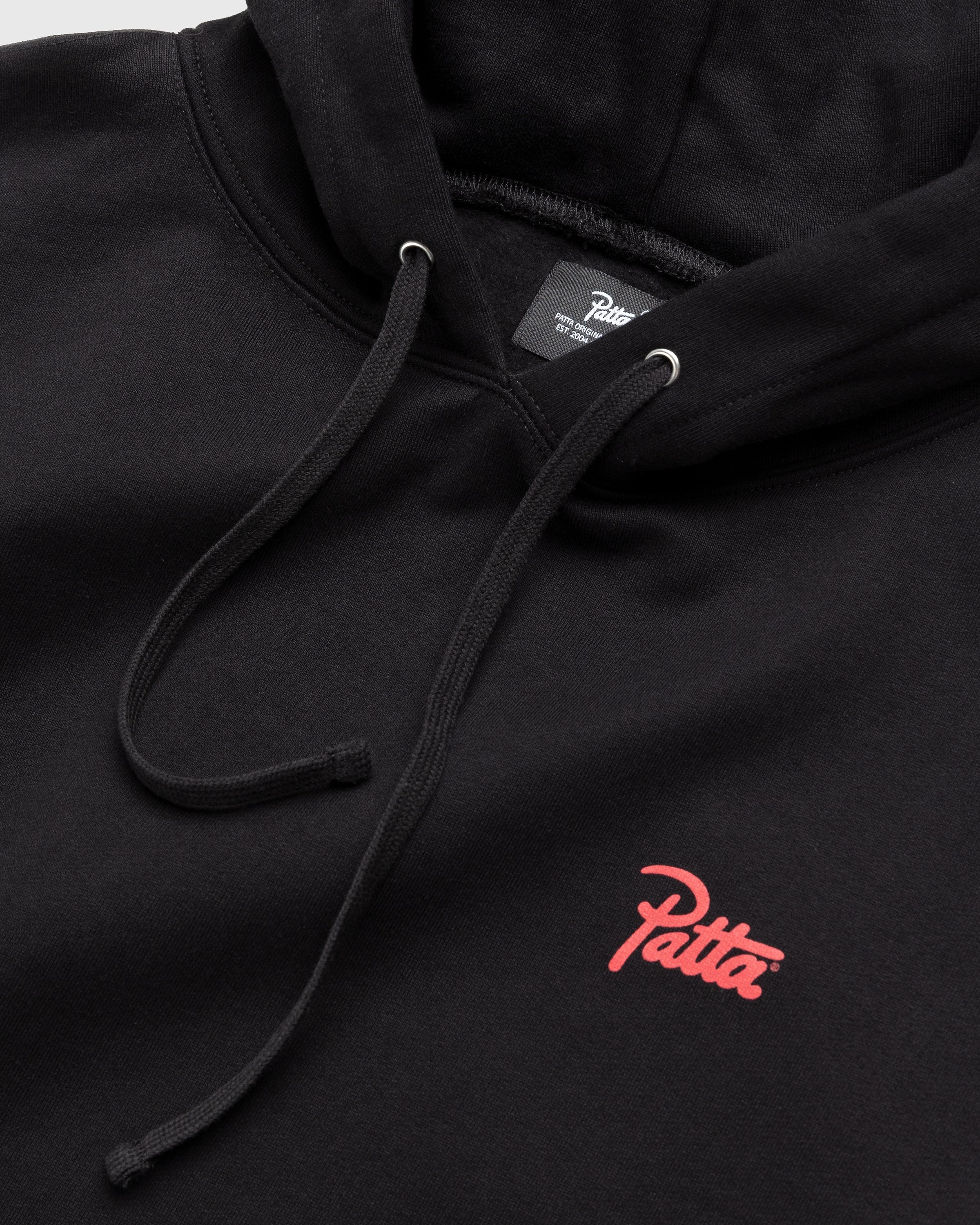 Patta – Teddy Bear Hoodie Black - Sweats - Black - Image 6