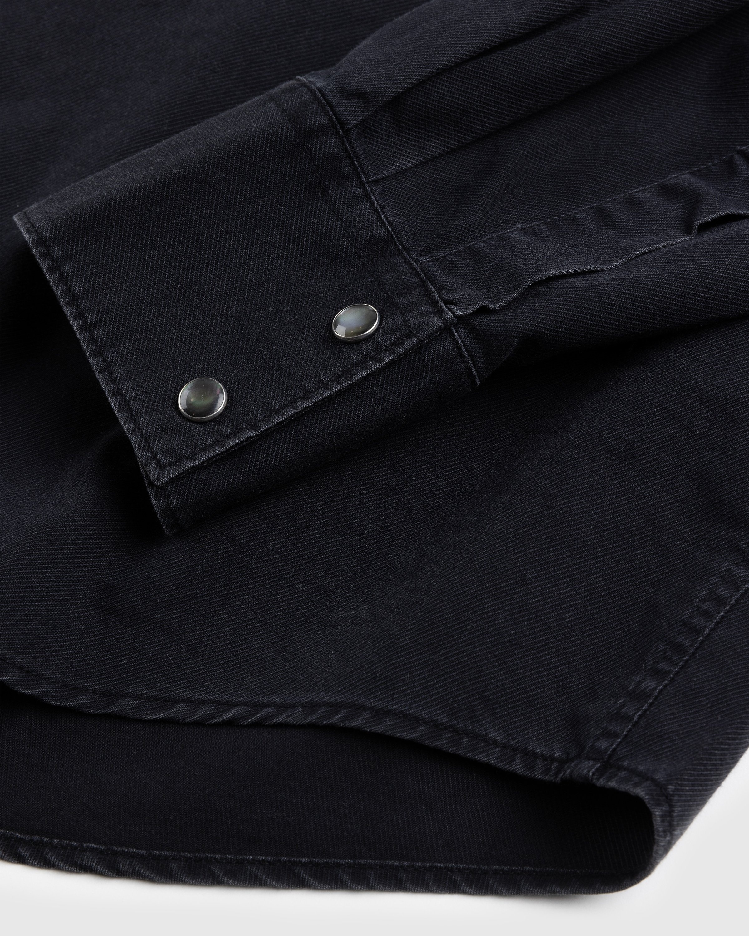 Our Legacy – Poco Shirt Black Cosmic Twill - Shirts - Black - Image 6
