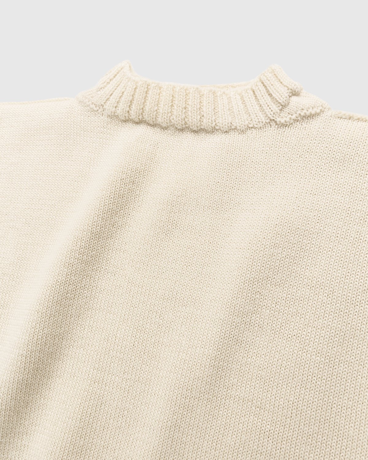 Maison Margiela – Pullover Ecru - Knitwear - Beige - Image 4