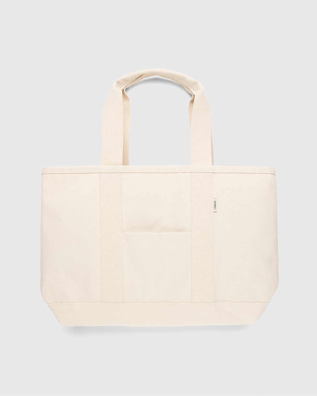 Highsnobiety – Heavy Canvas Large Shopper Tote Natural - Bags - Beige - Image 2