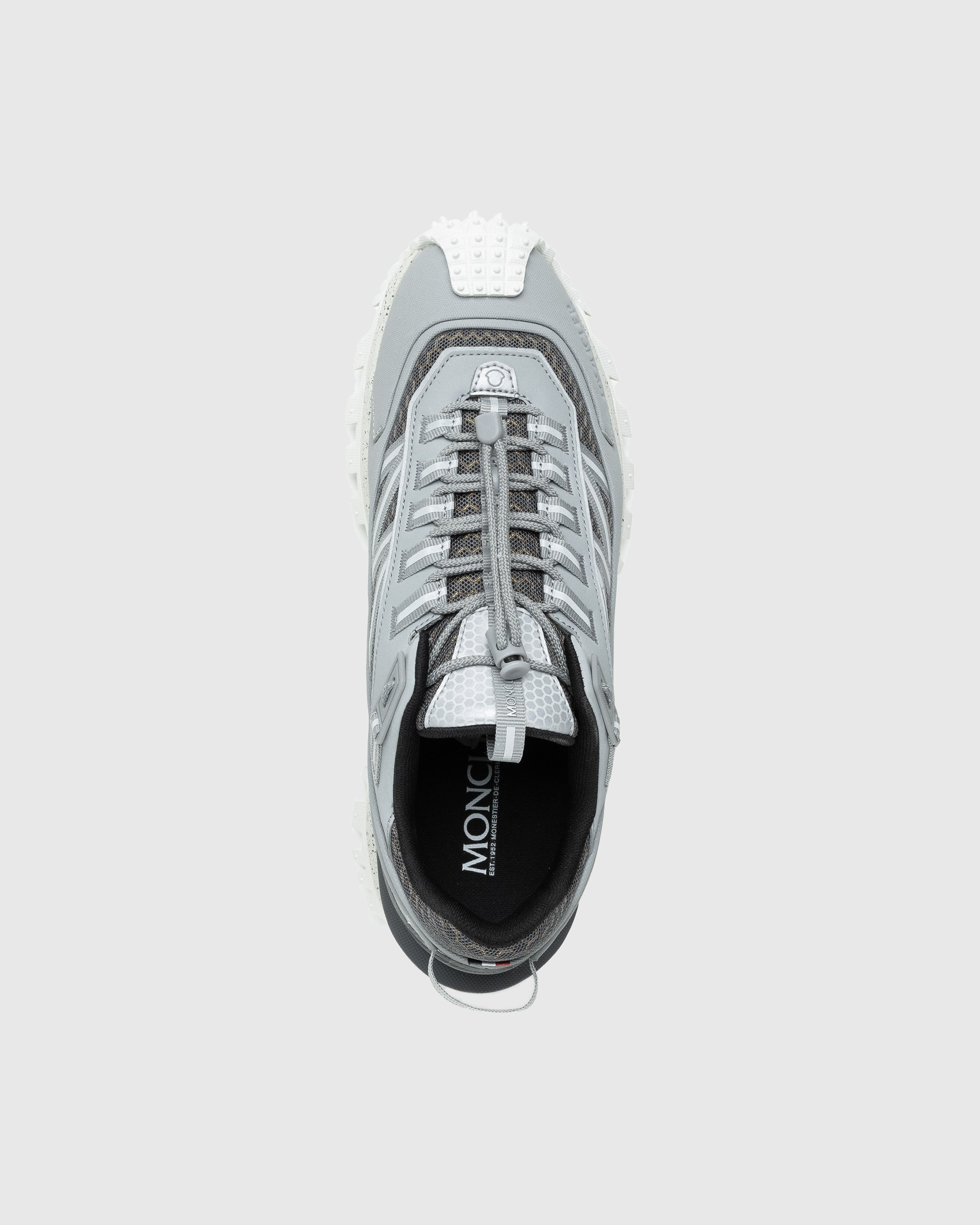Moncler – Trailgrip Low Top Sneakers Grey - Sneakers - White - Image 5