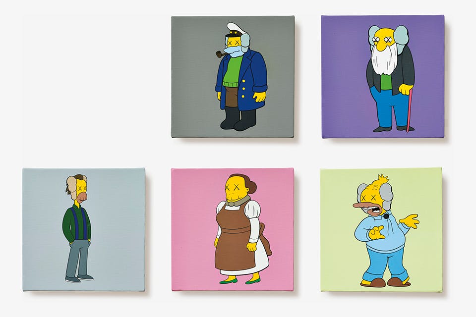 nigo sothebys nigoldeneye aution KAWS bape