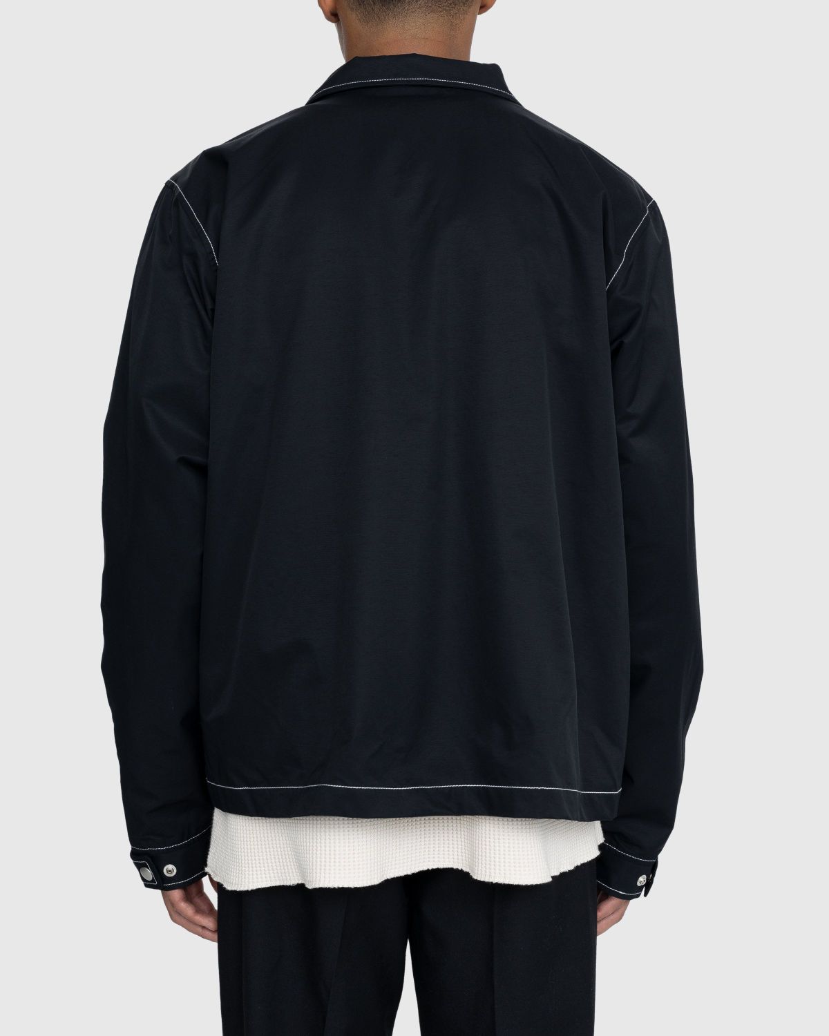 Highsnobiety – Brushed Nylon Jacket Black - Outerwear - Black - Image 4
