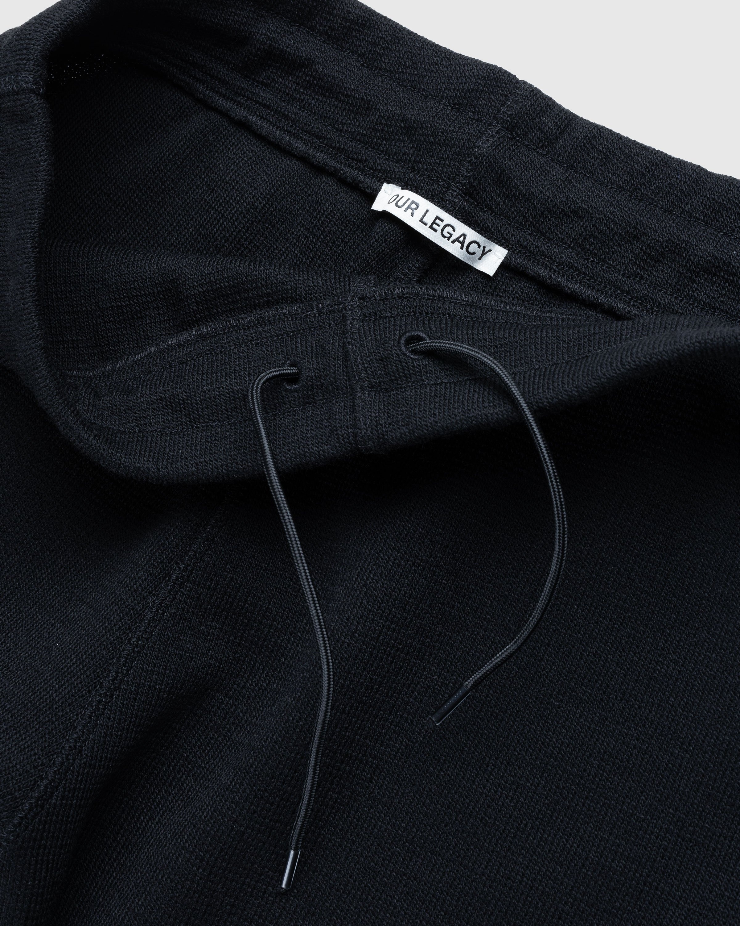 Our Legacy – Reduced Trouser Black Pseudo Knit - Pants - Black - Image 6