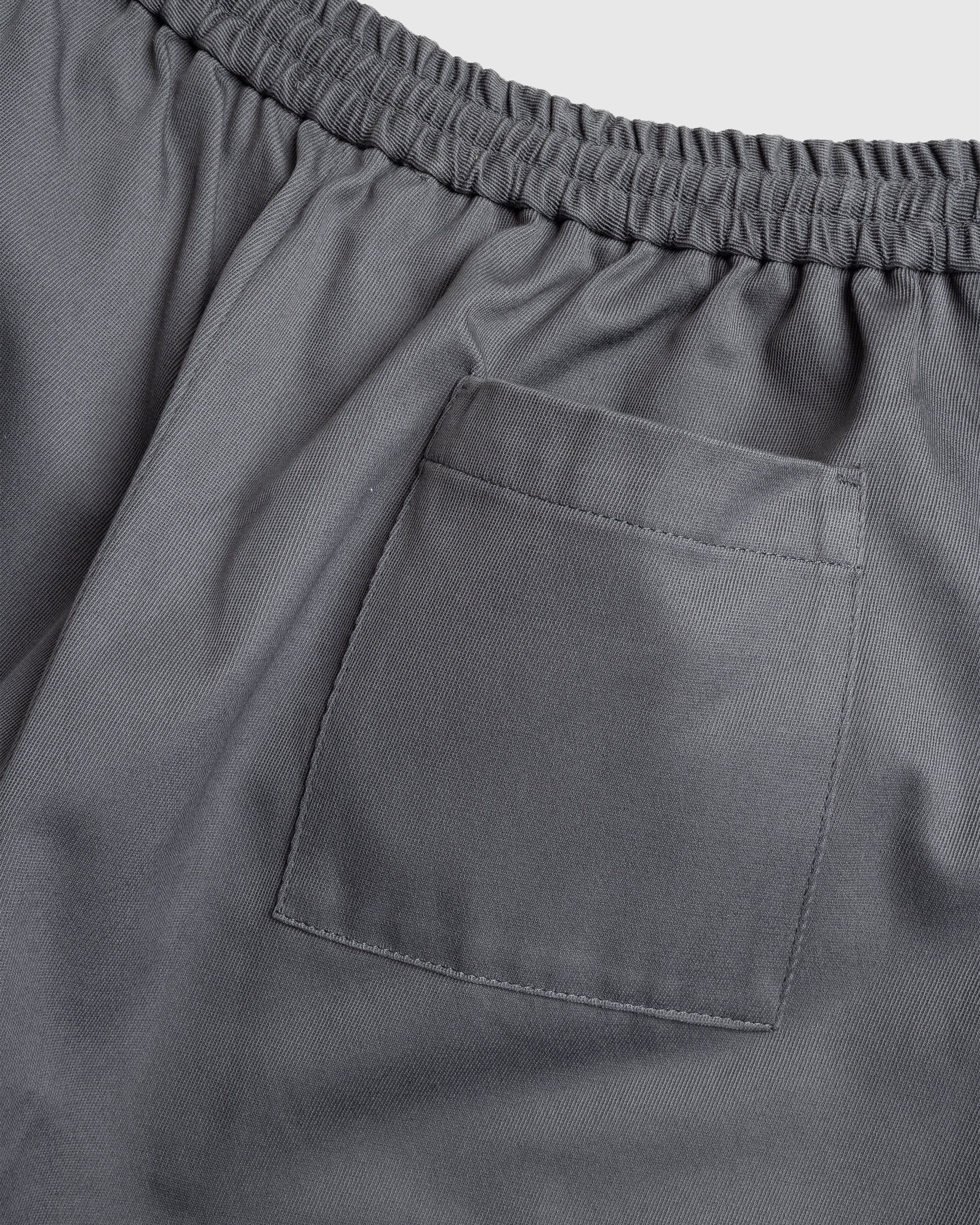 Acne Studios – Cotton Trousers Grey - Pants - Grey - Image 5