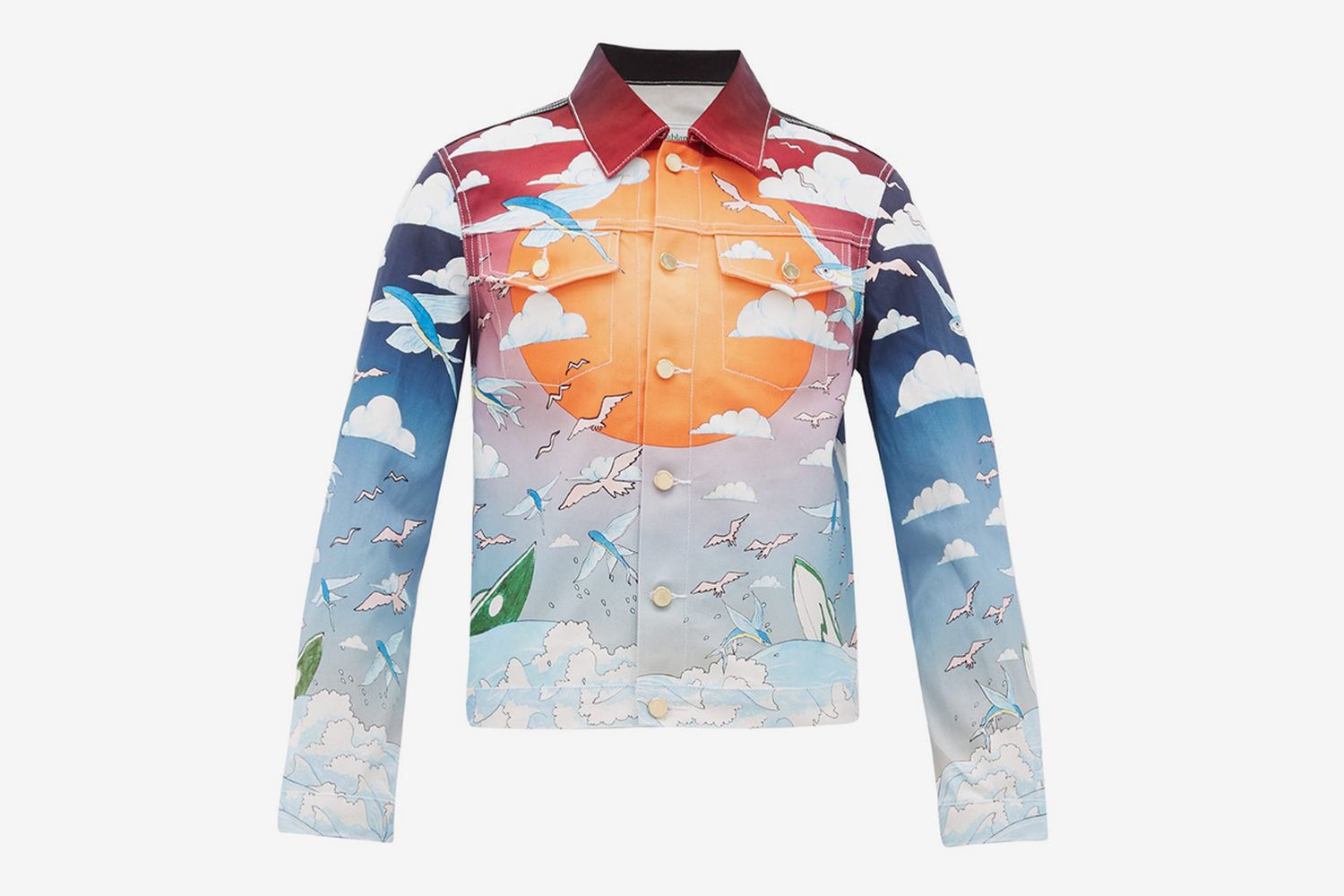 Speed Boat Club Cotton-Denim Jacket