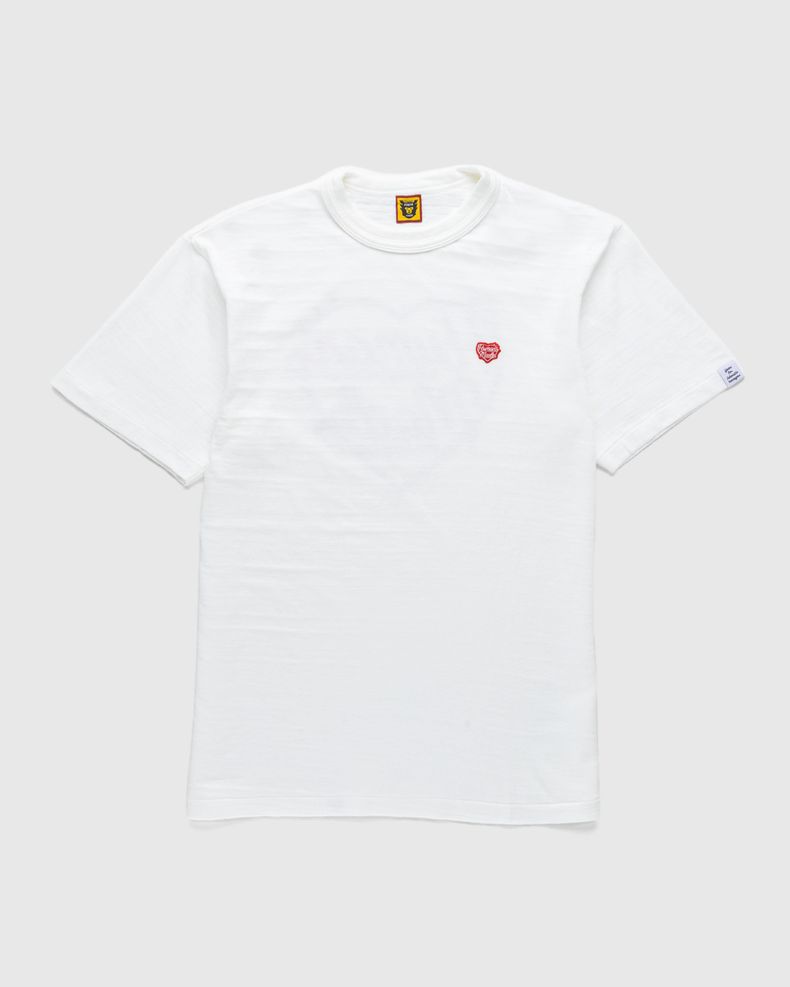 Human Made - Logo-Print Cotton-Jersey T-Shirt - White Human Made