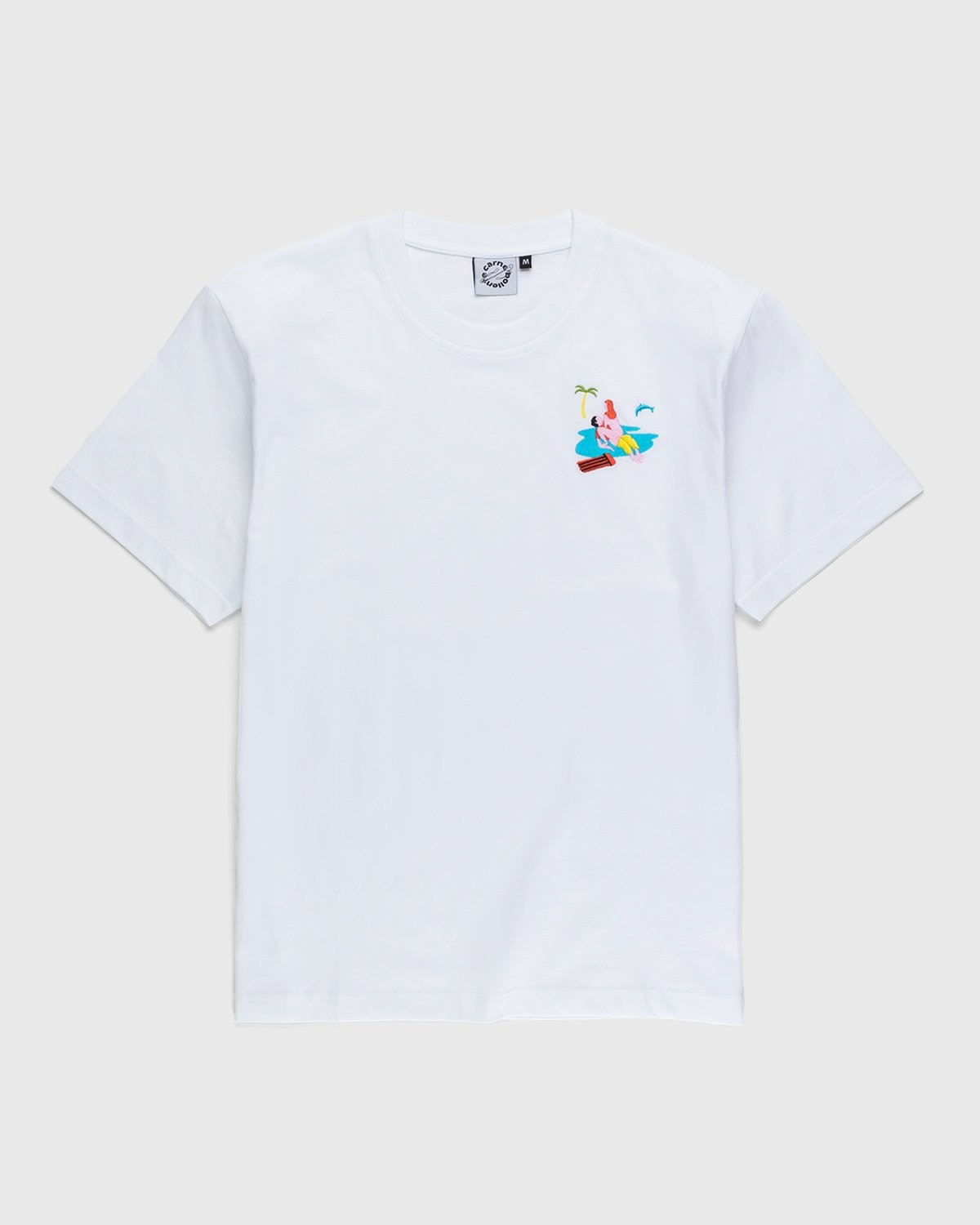 Carne Bollente – Baise sur la Plage T-Shirt White - Tops - White - Image 1