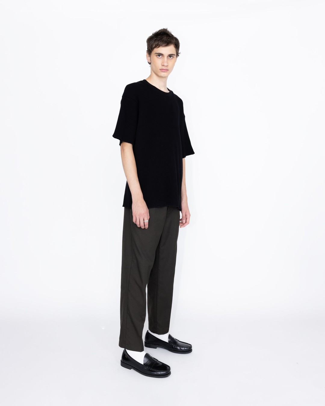 Highsnobiety HS05 – Thermal Short Sleeve Black - T-shirts - Black - Image 4