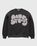 Acne Studios – Bubble Logo Crewneck Sweater Anthracite Grey - Sweatshirts - Black - Image 1