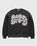 Acne Studios – Bubble Logo Crewneck Sweater Anthracite Grey - Knitwear - Black - Image 1