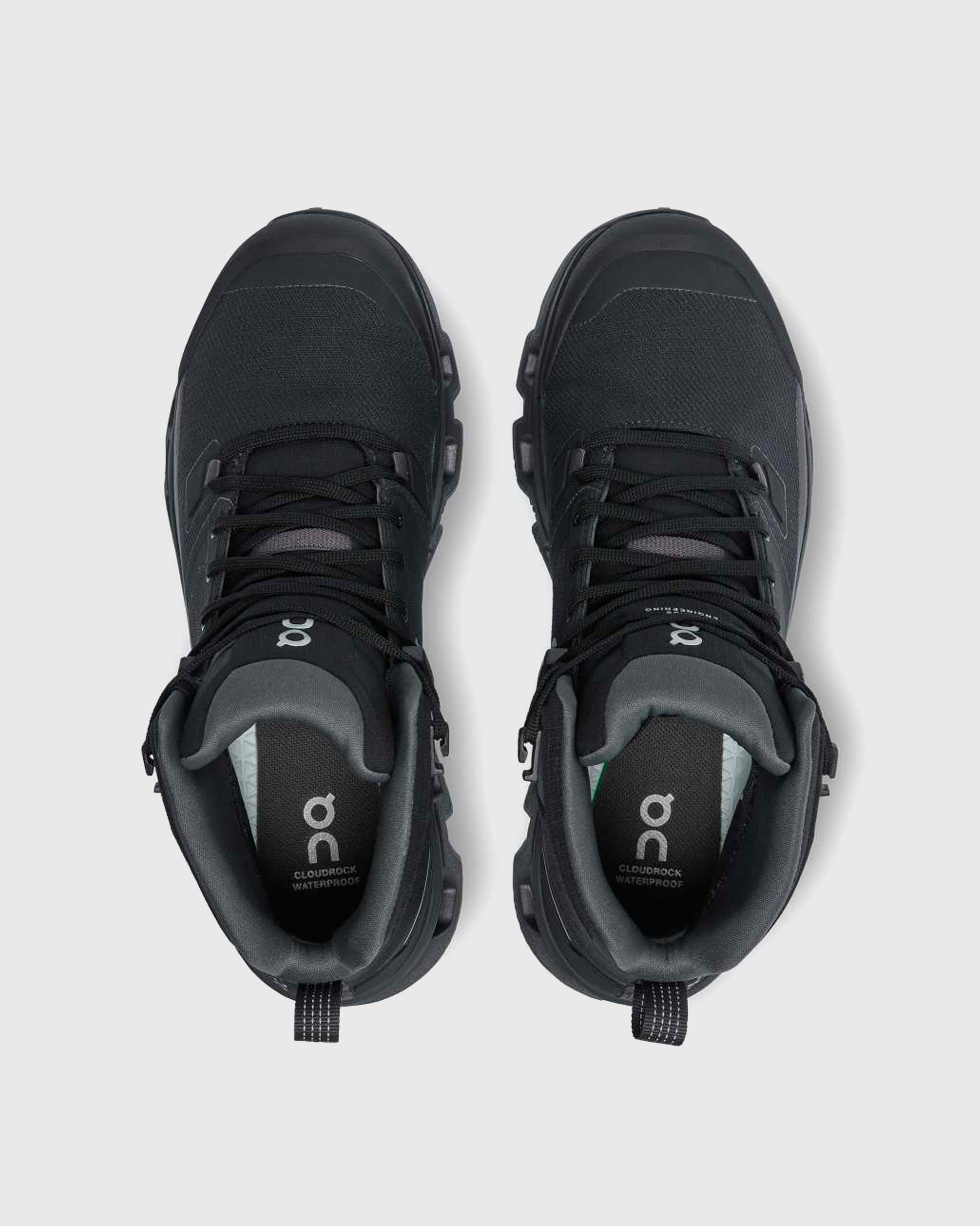 On – Cloudrock 2 Waterproof Black/Eclipse - Sneakers - Black - Image 4