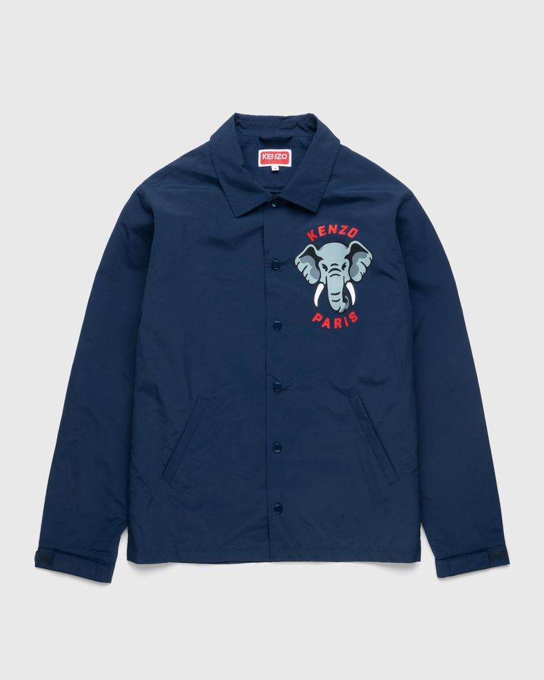 Kenzo – Elephant Coach Jacket Midnight Blue