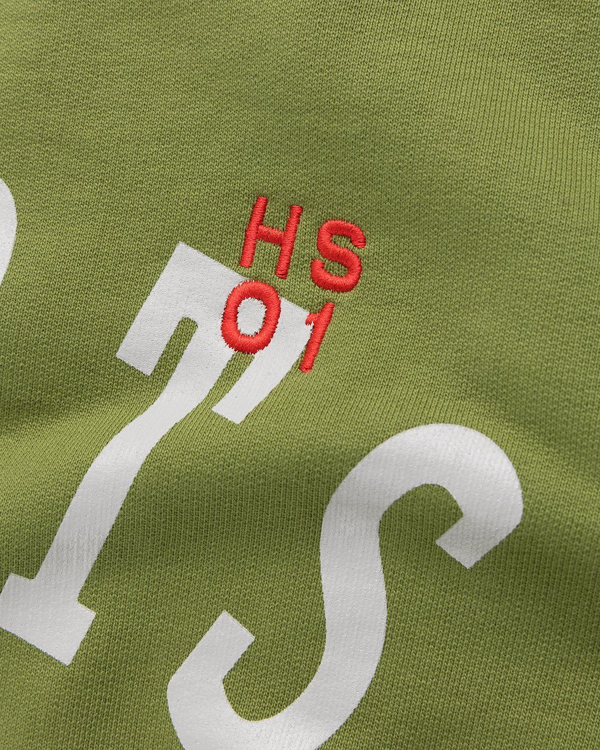 Highsnobiety – HS Sports Logo Crew Green - Sweats - Green - Image 5