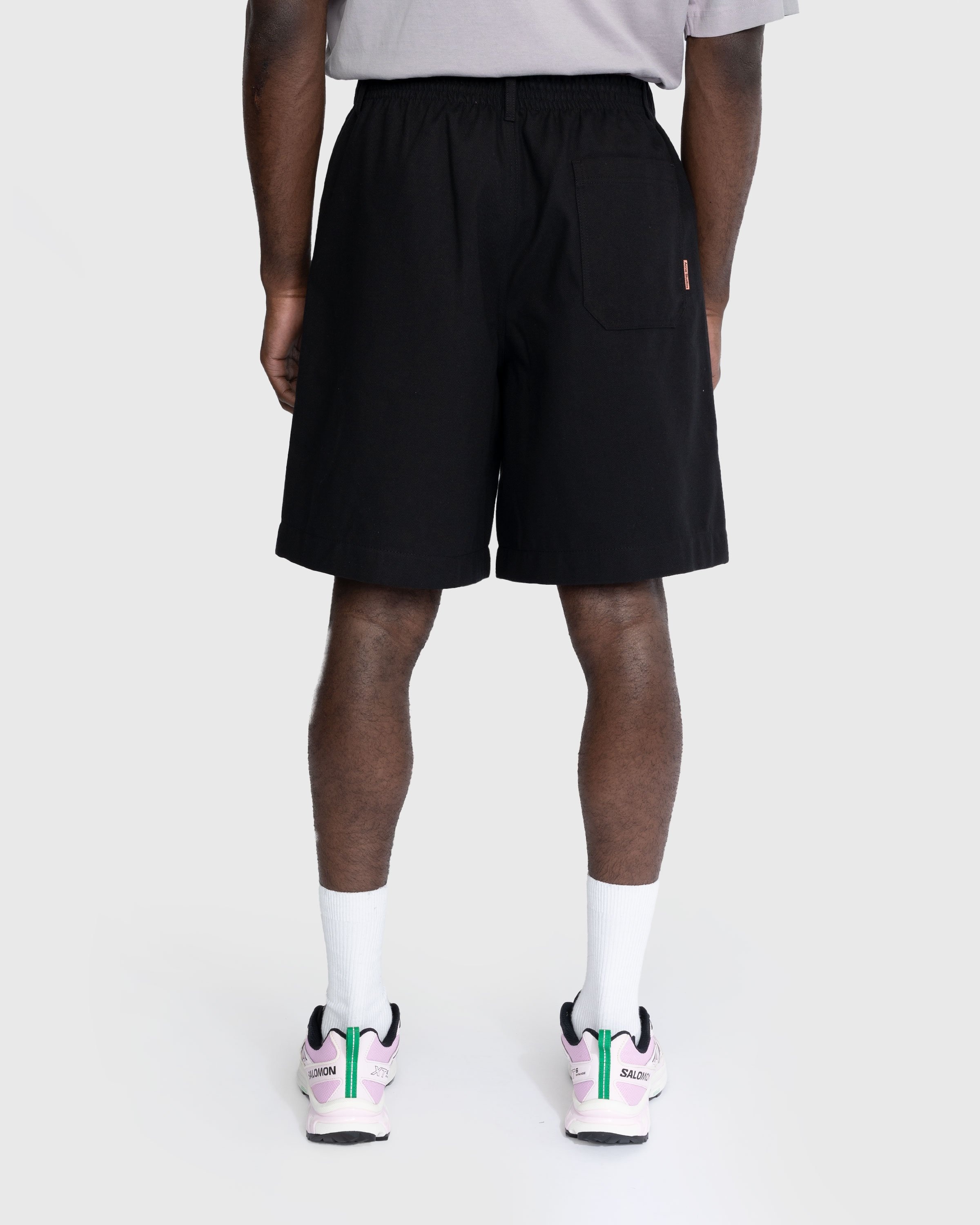 Acne Studios – Regular Fit Shorts Black - Shorts - Black - Image 3