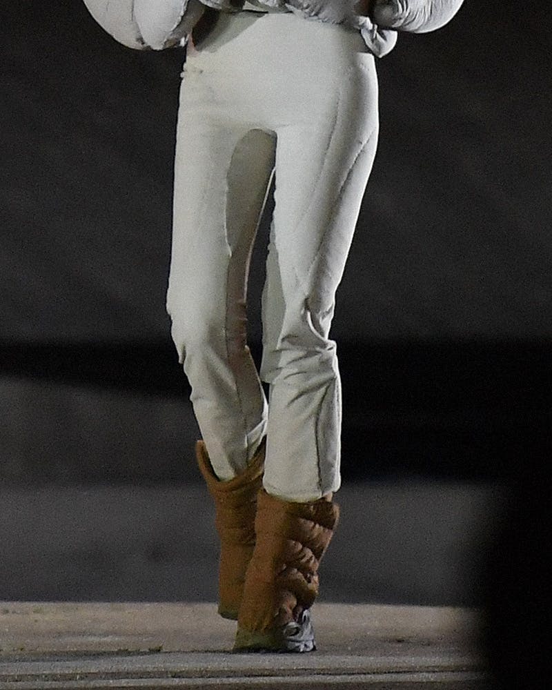 yeezy season 8 puffer boots
