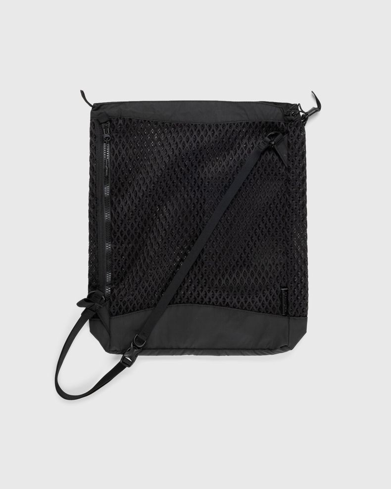Snow Peak – Double Face Mesh Shoulder Bag Black