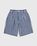 JACQUEMUS – Le Short Gelati Navy Checks - Shorts - Blue - Image 1