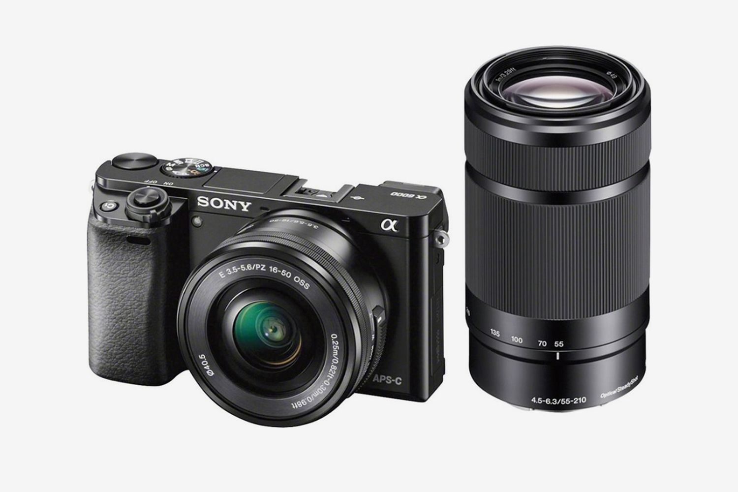 Alpha a6000 Mirrorless Camera Two Lens Kit