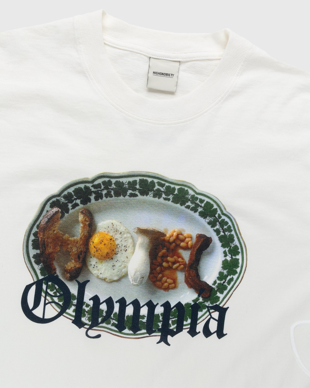 Hotel Olympia x Highsnobiety – Not In Paris 4 Breakfast T-Shirt White - T-shirts - White - Image 4