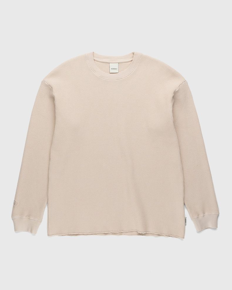 Thermal Staples Long Sleeve Off White