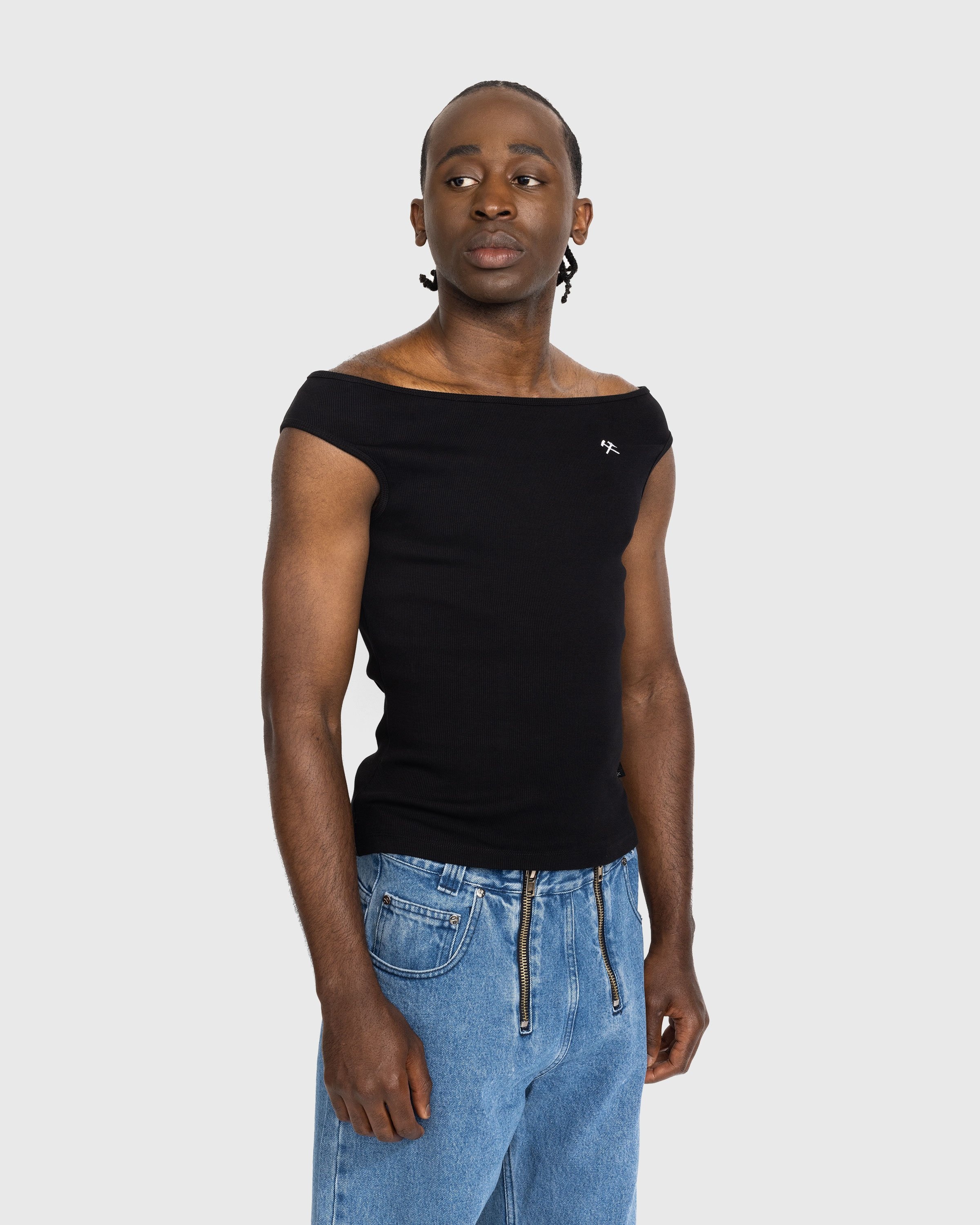 GmbH – Celil Tank Top Black - Tops - Black - Image 2