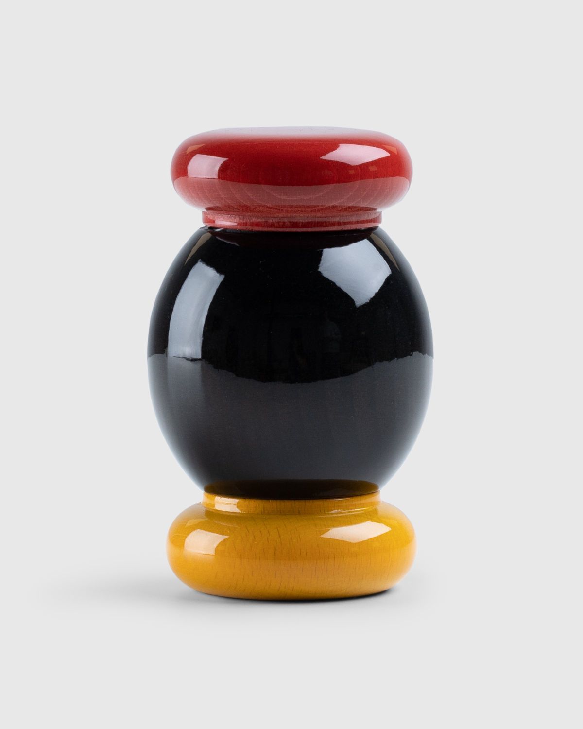 ALESSI – ES18 Salt/Pepper Grinder Black/Yellow/Red - Glassware & Barware - Multi - Image 1