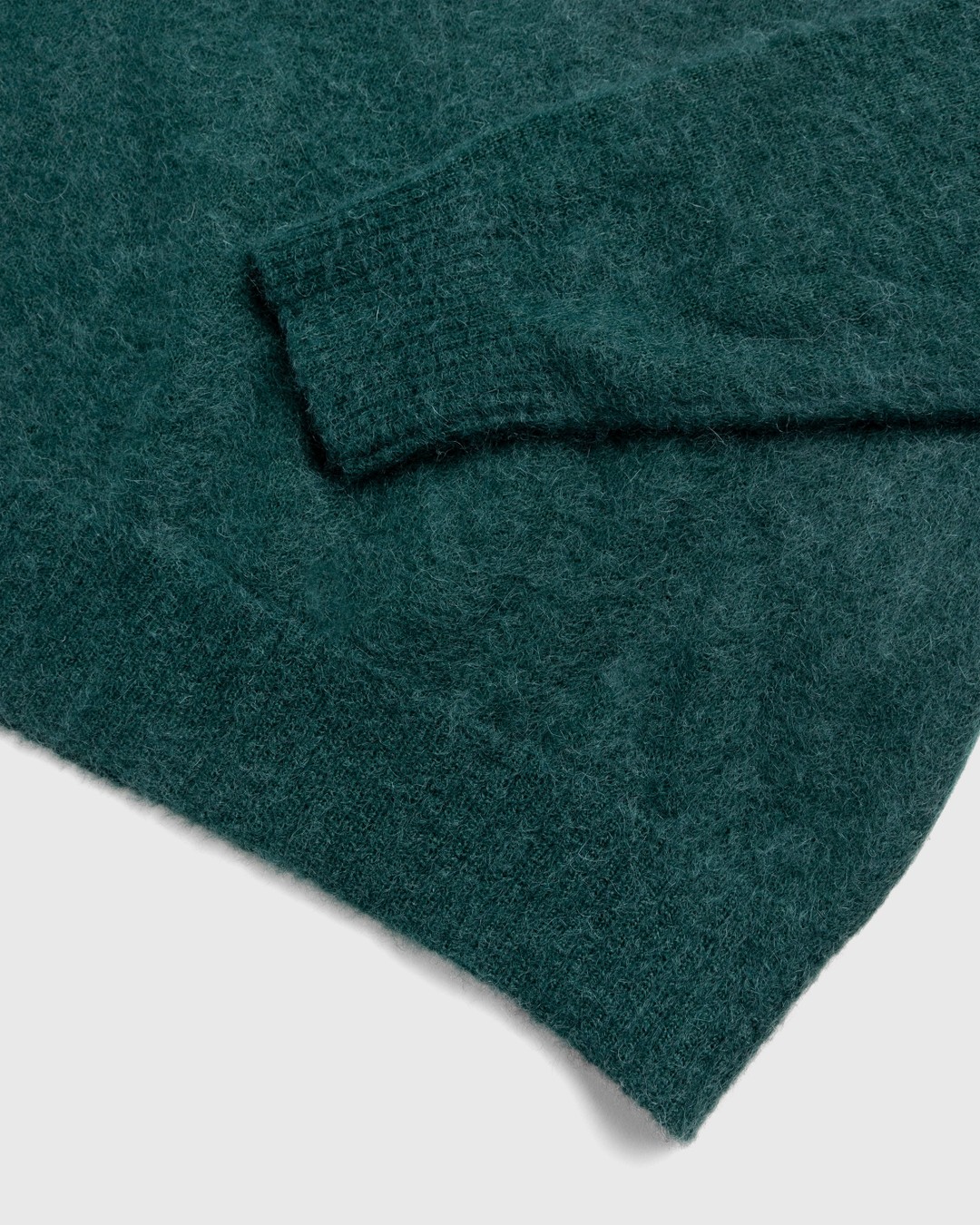 Highsnobiety – Alpaca Sweater Green Kids - Crewnecks - Green - Image 6