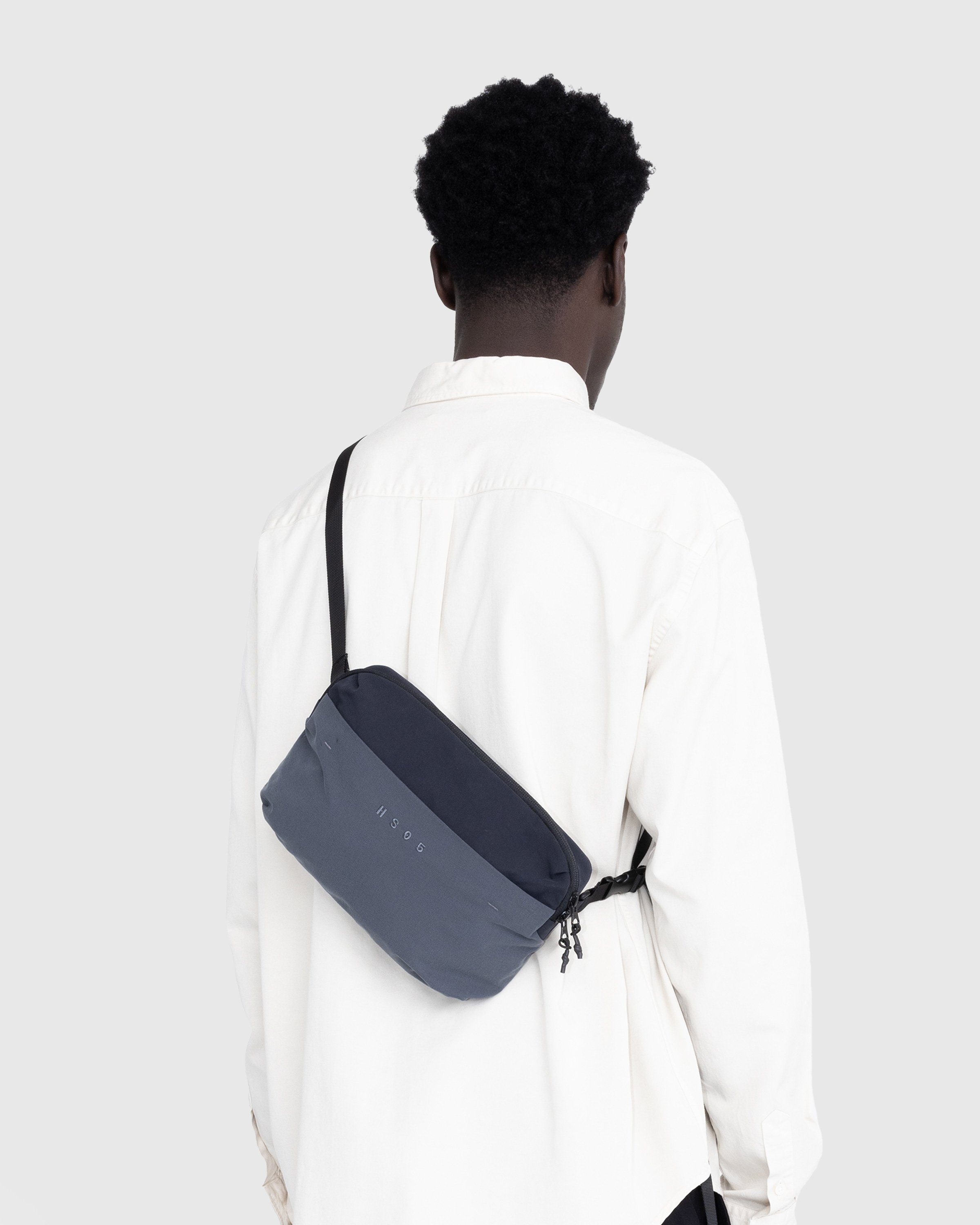 Highsnobiety HS05 – 3 Layer Nylon Side Bag Black - Bags - Black - Image 4