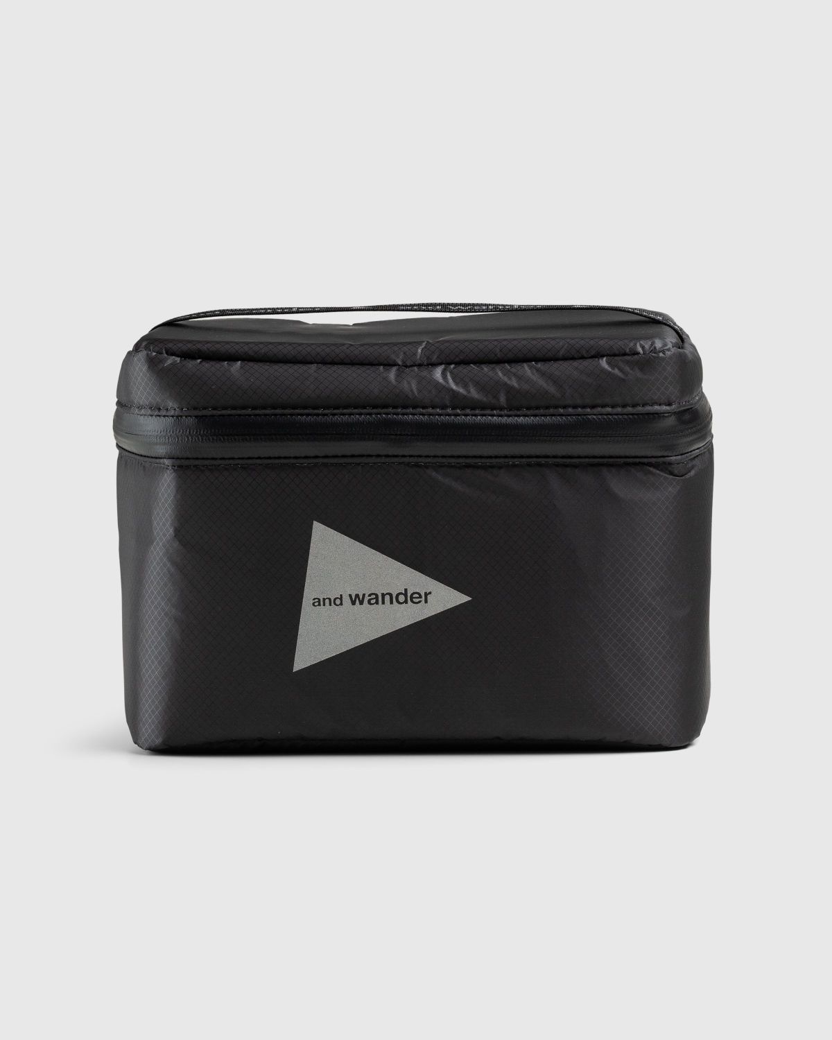 And Wander – Small Sil Soft Cooler Charcoal - Lifestyle - Grey - Image 1
