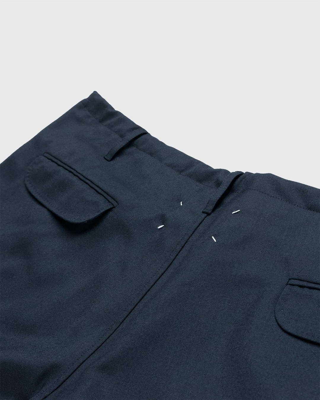 Maison Margiela – Drawstring Leg Trousers Black - Pants - Black - Image 4