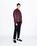 Highsnobiety HS05 – Leather Jacket Burgundy - Outerwear - Red - Image 4