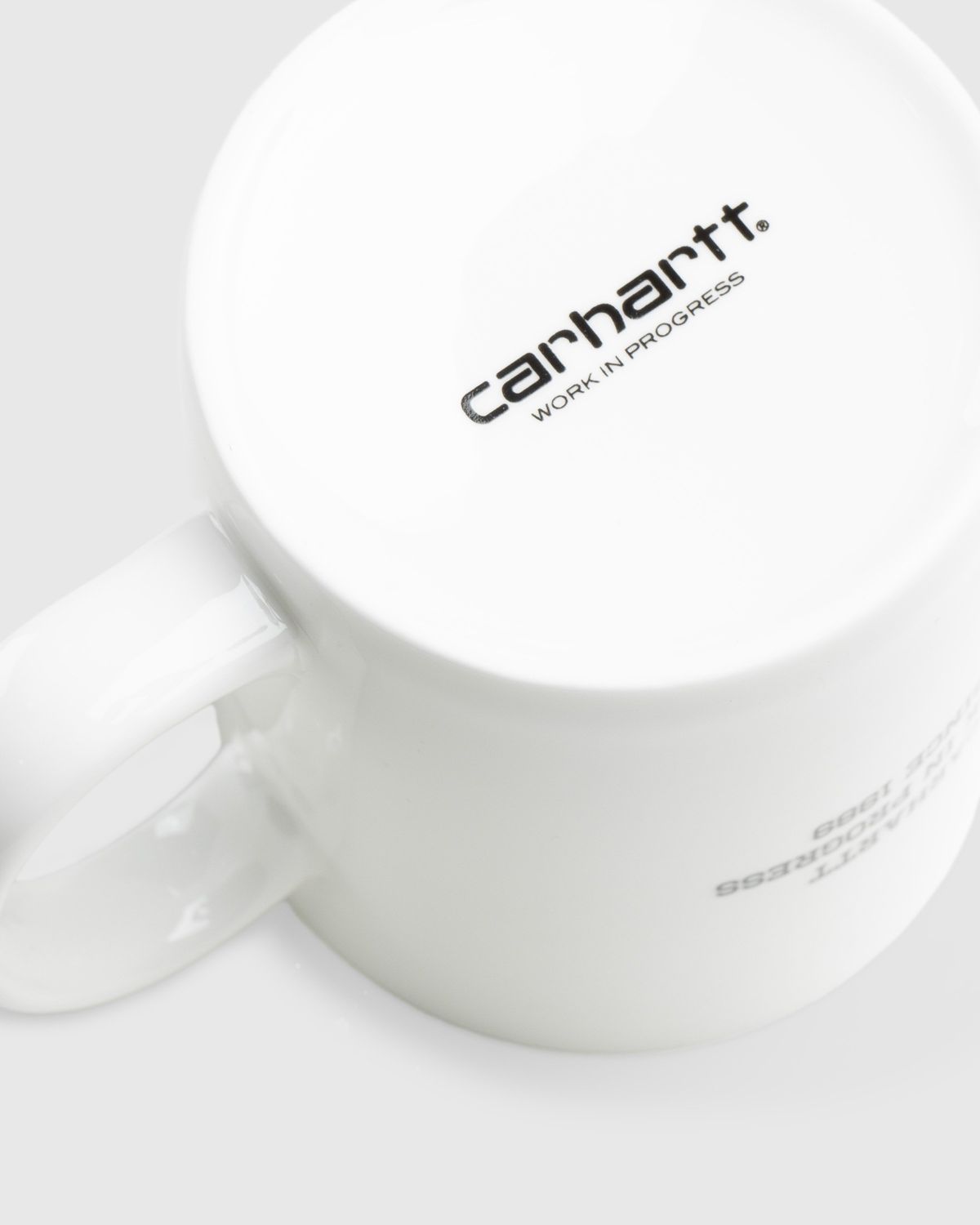 Carhartt WIP – Lasso Mug - Ceramics - White - Image 3