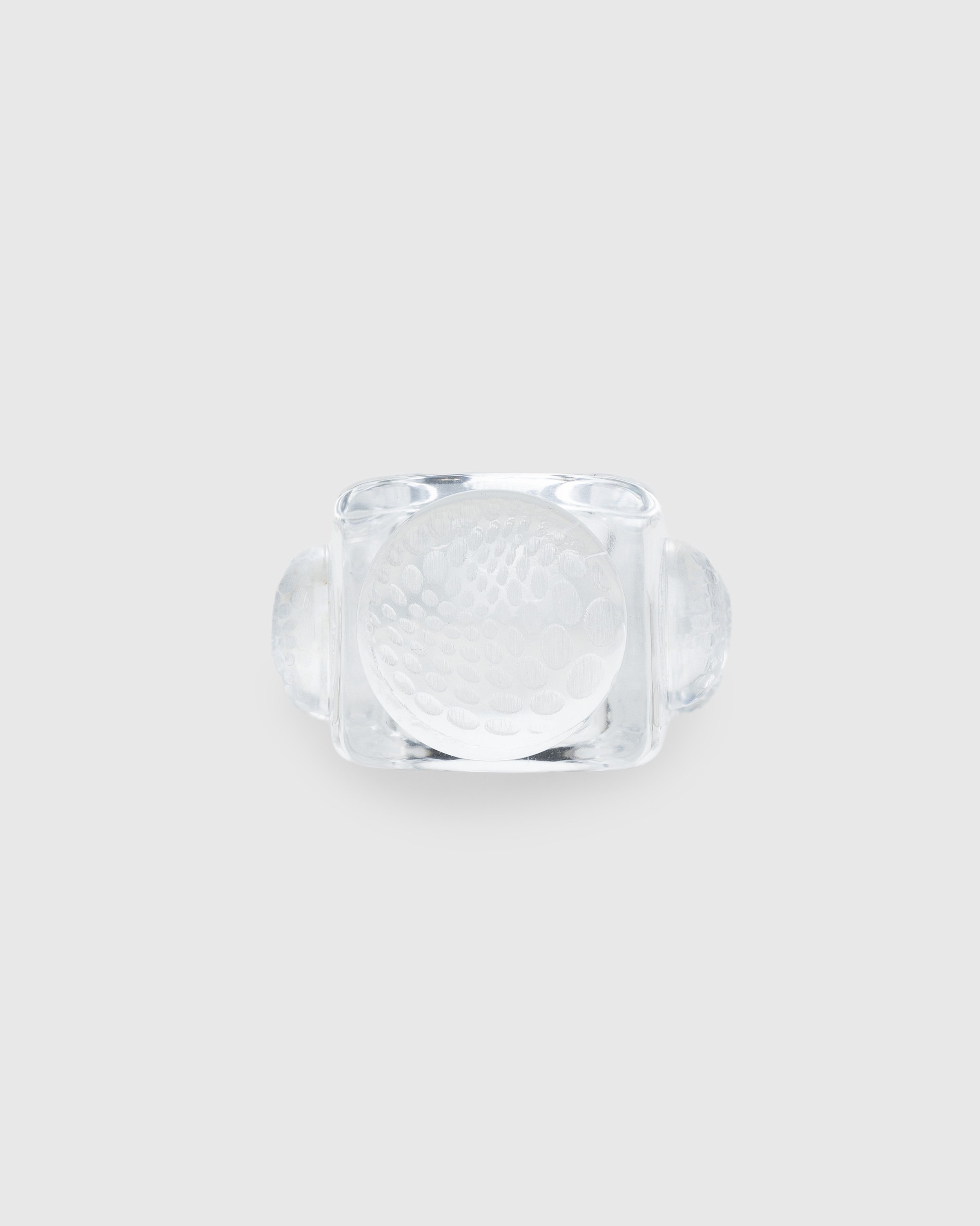 Jean Paul Gaultier – Ice Cube Ring Crystal - Jewelry - Orange - Image 3