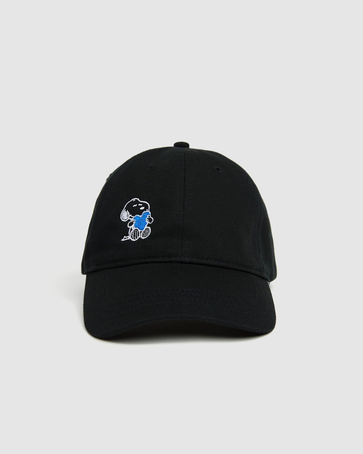 Colette Mon Amour x Soulland – Snoopy Heart Black Baseball Cap - Hats - Black - Image 4