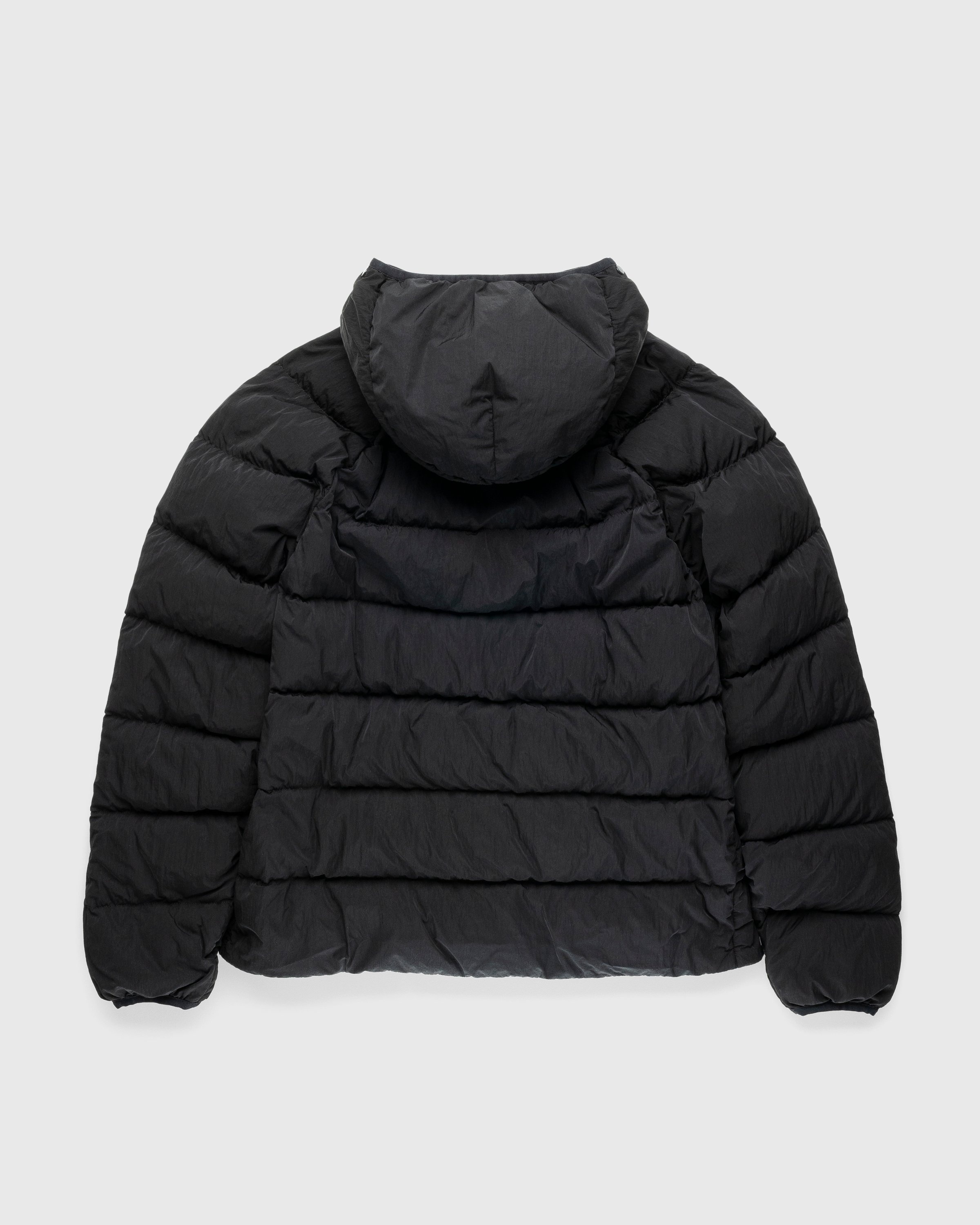 C.P. Company – Eco-Chrome R Hooded Down Goggle Jacket Black